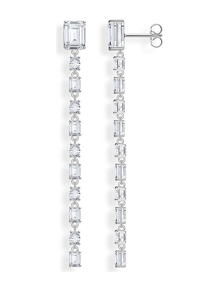 Thomas Sabo Silber-Ohrstecker mit Edelsteinen - onesize