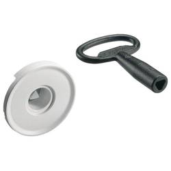 Hager FZ502N Hager FZ502N Schließung univers Dreikantverschluss 7mm f.Schrank IP54 Schließung 1 St.