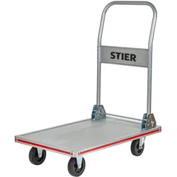 Stier, Transportwagen, Aluminium-Plattformwagen klappbar LxB 680x415 (150 kg)