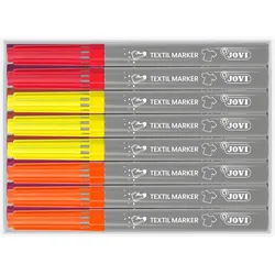 Jovi, Marker, Textilmarker Jovidecor Textil VE=48 Stück farbig sortiert (48x)