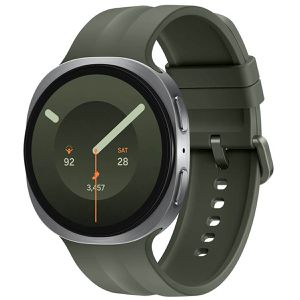 Samsung Smartwatch Galaxy Watch9 EU GPS, 44 mm, M/L, NFC, EKG, Aluminium, silber, olive