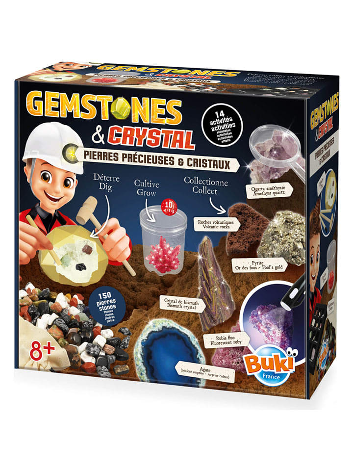 Buki France Experimentierset "Mega Rocks & Minerals" - ab 8 Jahren - onesize