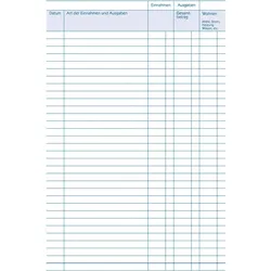 Avery Zweckform Formularbuch Haushaltsbuch A5 36 Blatt