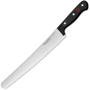 Wüsthof Brotmesser Gourmet Super Slicer 1025048626, 26 cm Edelstahlklinge mit Wellenschliff und Kunststoffgriff