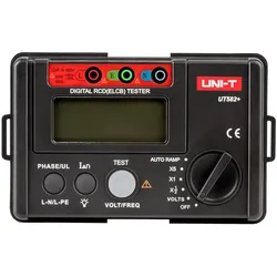 Uni-T, Multimeter, Digitaler RCD-Tester UT582+ (Kabeltester)