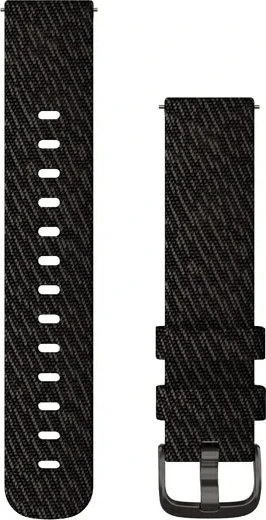 Garmin Quick Release 20 Nylonarmband - schwarz
