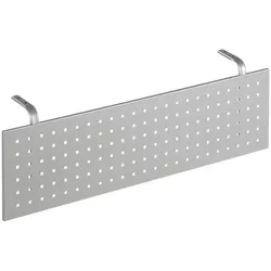 Geramöbel Sichtblende »New York« für 160er Tisch silber