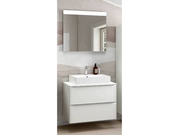 Badezimmerset MYBA XVIII 2-teilig 80cm Weiß/Weiß