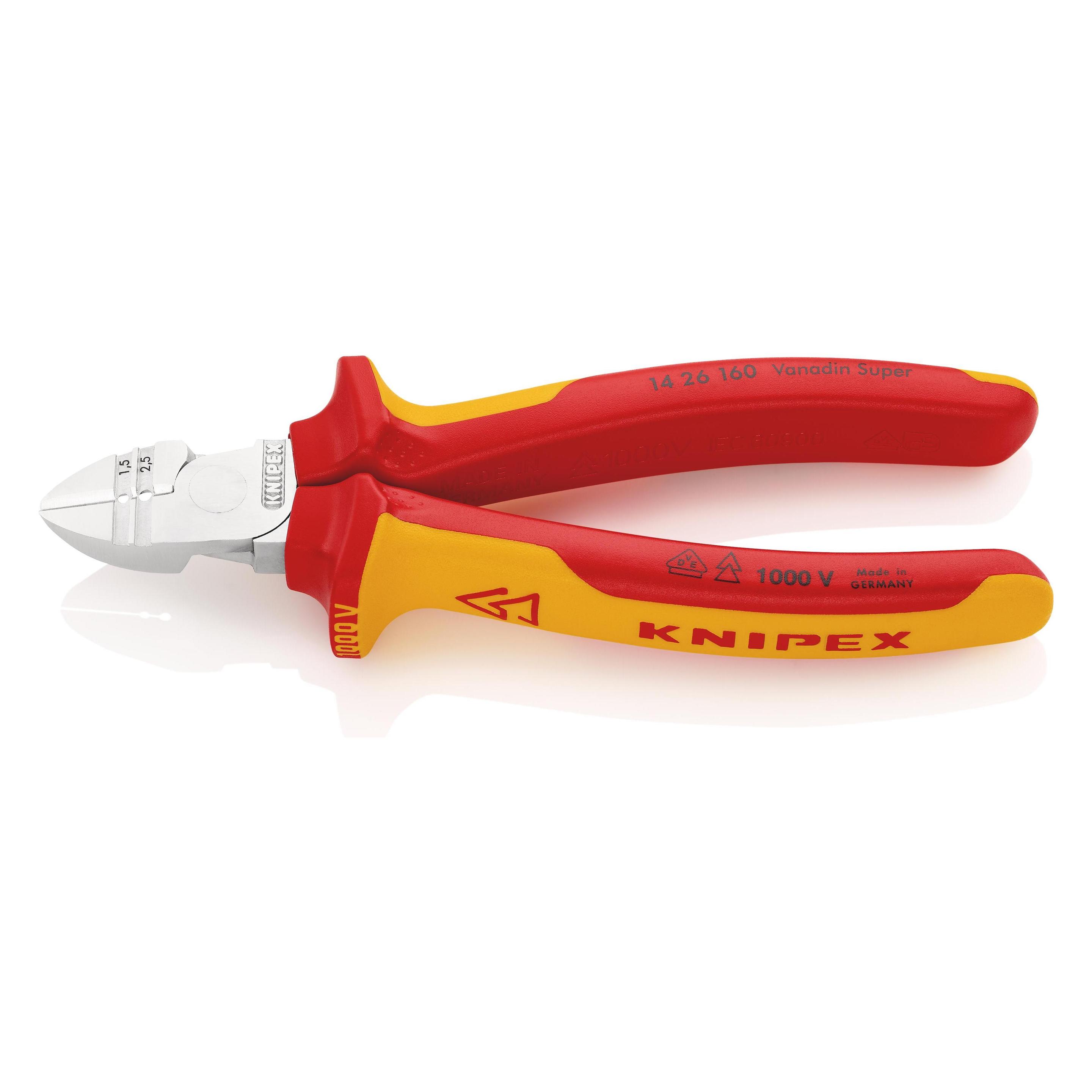 Knipex Abisolier-Seitenschneider (160 mm) (14 26 160)