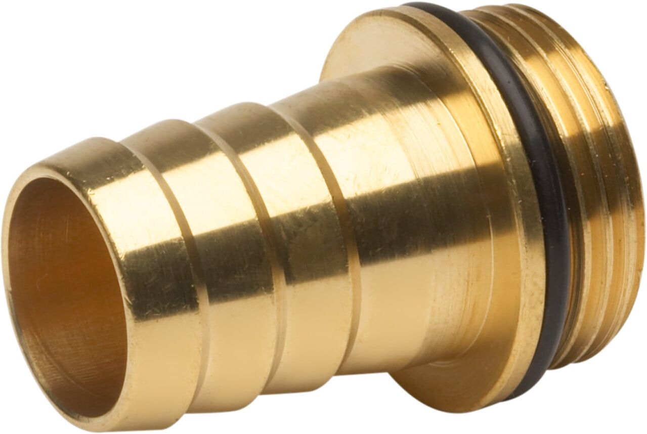 Meister Schlauchanschluss mit Bund & O-Ring AG 3/4 für 3/4 Wasserschläuche