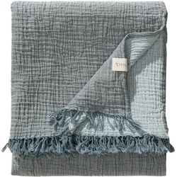 Lytte - Baumwolldecke Lilo Blau 130x170 cm