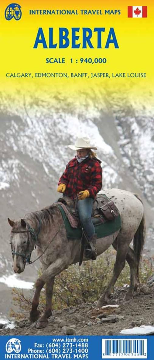 XXX - Alberta & British Columbia: Pläne Calgary, Edmonton, Jasper 1:944000 - Preis vom 13.10.2026 19:28:25 h