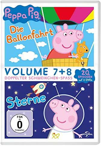 Peppa Pig - Die Ballonfahrt & Sterne [2 DVDs] - Preis vom 11.10.2026 03:10:56 h