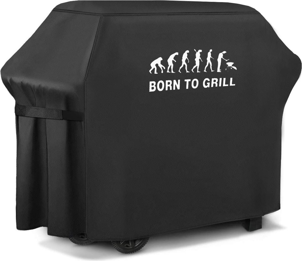 Born to Grill Deluxe grillafdekking zwart M 145x118x60 cm - Waterdichte bescherming voor je barbecue