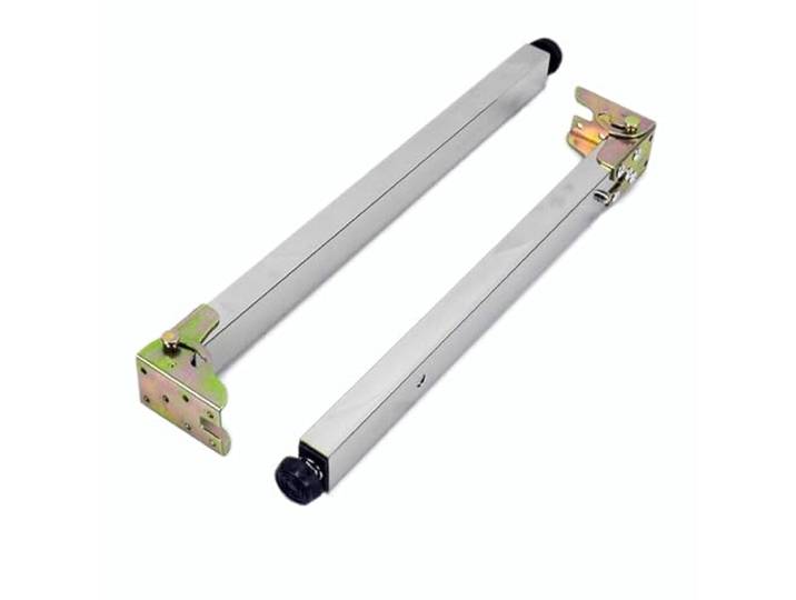 QTILEGSOZ Klappbare Tischbeine aus Edelstahl, 1 Stück 176 Pfund Traglast, 0-10 mm Nivellierfüße, vielseitige DIY-Möbelstütze(36.2in)