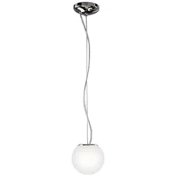 ROSSINI ILLUMINAZIONE Emily Rossini Group Pendelleuchte – Durchmesser 16 cm, weißes satiniertes geblasenes Glas, E14 IP20-Fassung, elegantes und modernes Design
