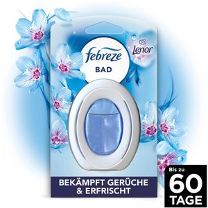 Febreze Raumduft Bad Lufterfrischer, Duftspender, 8 ml, Lenor Aprilfrisch