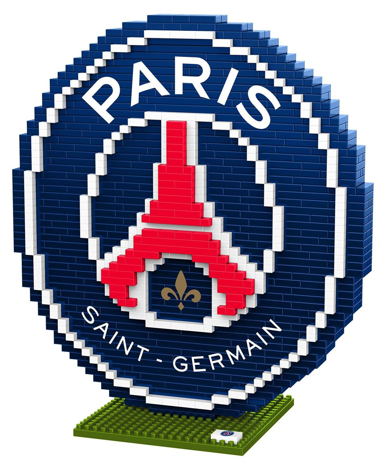 Foco Paris Saint-Germain FC 3D-voetbalclub BRXLZ-stenen bouwset
