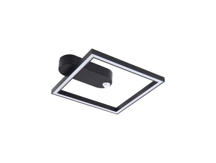 Plafonnier en aluminium noir