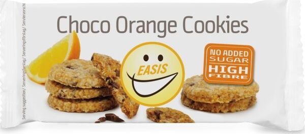 Easis Choko Orange Cookies, Uden Sukker, 66 G