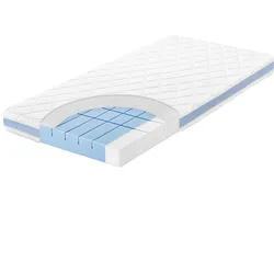 Matratze FLOW ORIGINAL (BT 140x70 cm) - weiß - BT 140x70 cm