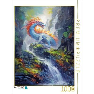 CALVENDO Puzzle Das Land der Drachenlegenden | 1000 Teile Lege-Größe 64x48cm Foto-Puzzle für glückliche Stunden