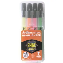 Artline 4er-Pack Textmarker »Supreme Shine Bright«