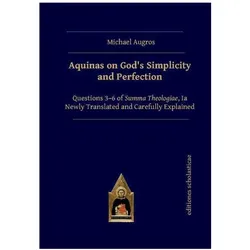 Augros:Aquinas on God's Simplicity and, Fachbücher von Michael Augros