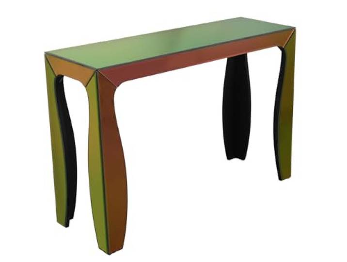 Mirrors and More Konsolentisch VERRO Spiegelglas Mehrfarbig, Breite 110cm