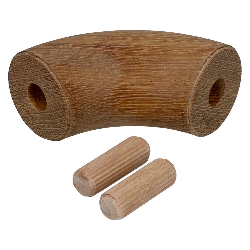 OK-Line Holz-Handlaufbogen Ø 42 mm (Holz geölt) (42.050.1)