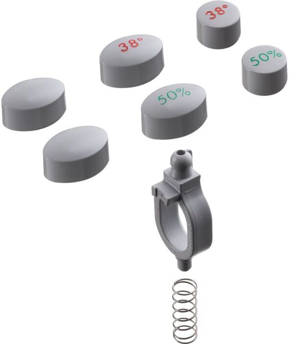 Hansgrohe Druckknopf-Set 97231000 für AP-Thermostat Ecostat 1001