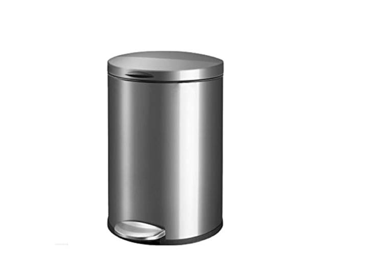 9bbhfJw4R Haushaltsmülleimer Haushalts-Tret-Mülleimer(Silver,9L)