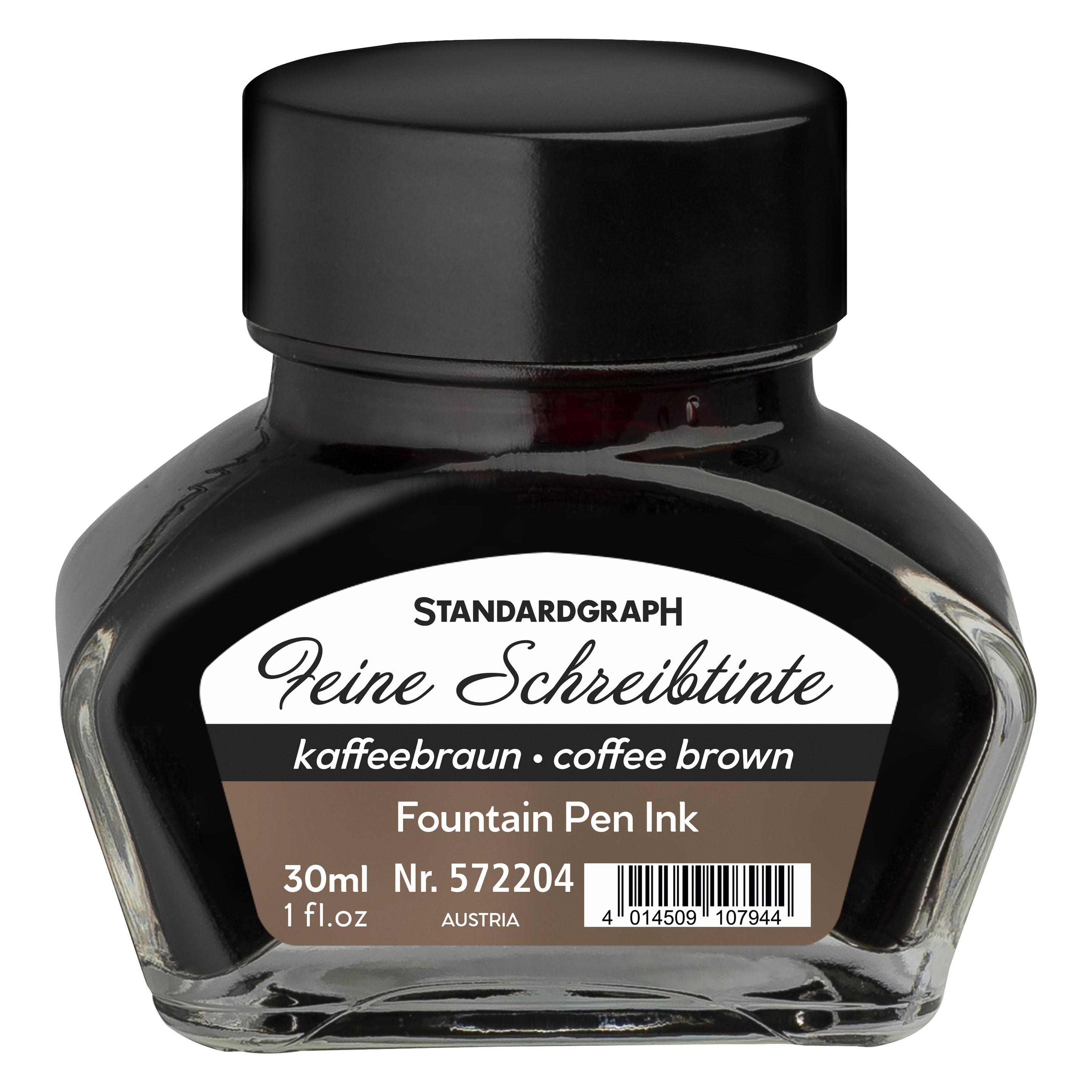 Standardgraph Tinte 30 ml Kaffeebraun (Braun) (572204-SG)