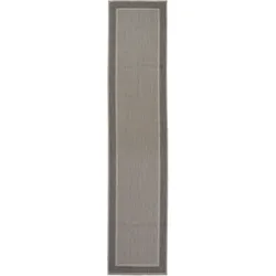 Flachwebteppich Country Grau 1 ca. 80x350cm