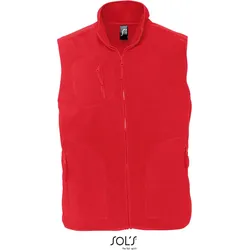 SOLS Unisex Fleece Bodywarmer 51000 red XL