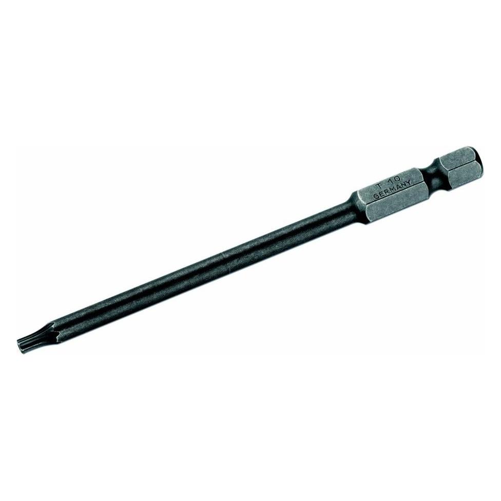 Cimco Standard, Einzelbits für TORX-Schrauben mit Bohrung T10 Länge 90 mm (114573)