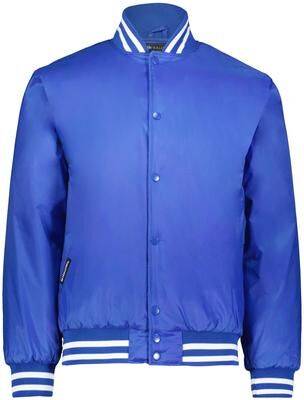 Holloway 229140 Heritage Jacket in Royal/White size Medium   Nylon