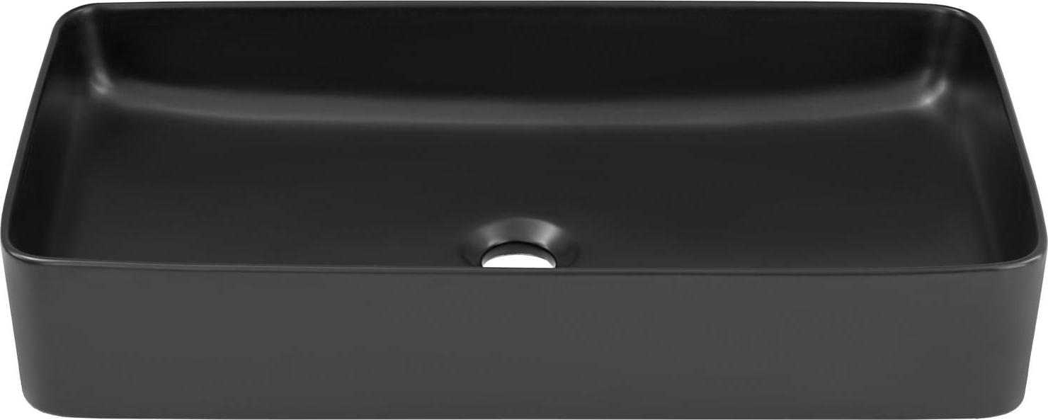 Schwarzer Waschbecken Keramik Aufsatz Tisch Platte Waschtisch Becken Aufsetzen