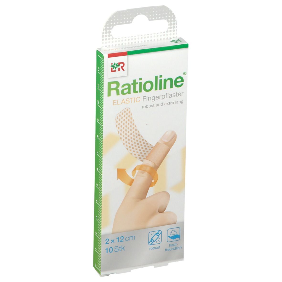 Ratioline elastic Fingerverband 2x12 cm 10 St Verband