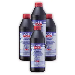 4x Getriebeöl LIQUI MOLY 4427 Hochleistungs-Getriebeöl (GL3+) SAE 75W-80 synth. 1 L