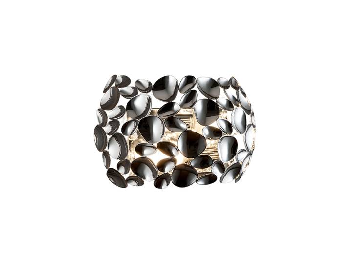 Dimmbare LED Design Wandlampe „Narisa“ Silber Schuller