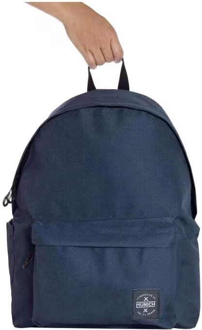 Munich Mochila Basics Backpack Bts 20 Litros Azul Marino Talla Única Unisex