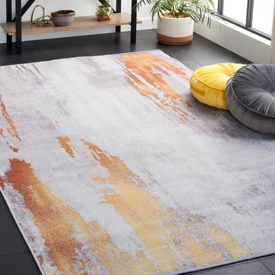 SAFAVIEH Tacoma Machine Washable Slip Resistant Asuka Modern Abstract Rug