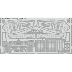 Eduard PV-1 undercarriage 1/48 ACADEMY
