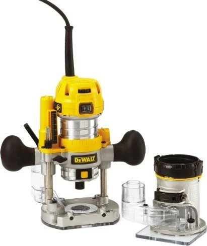 Dewalt Oberfräse D26204K (gelb/silber, 900 Watt, Koffer)