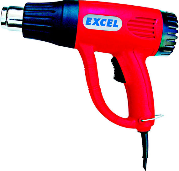 excel Ts2000 Termosoffiatore Potenza 2000 Watt Pistola Termica Ad Aria Calda Temperatura Max 600°c - Ts2000