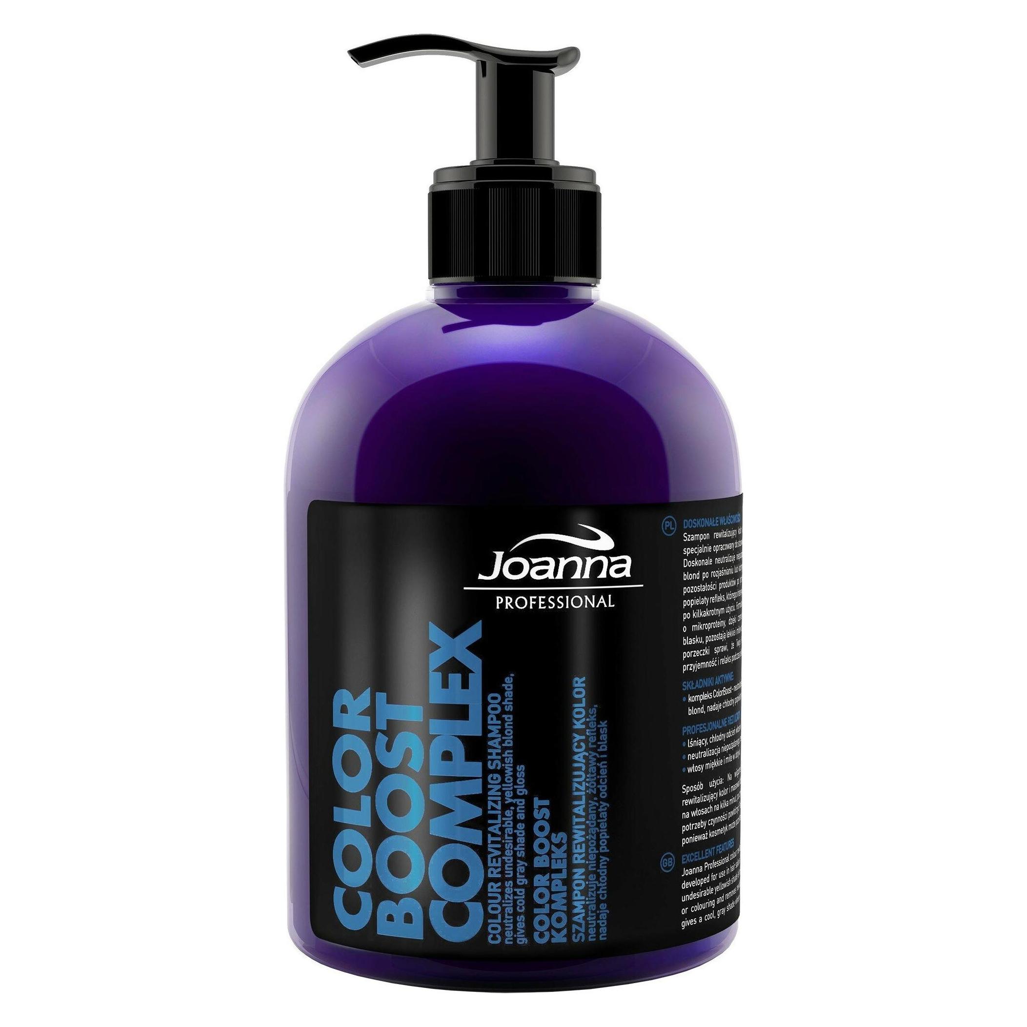 Joanna Professional - Color Boost Complex Colour Revitalizing Shampoo 500G (Flüssiges Shampoo, 500 ml) (30393366)