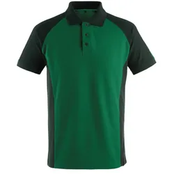 Polo-Shirt "BOTTROP" Unique - L - grün/schwarz