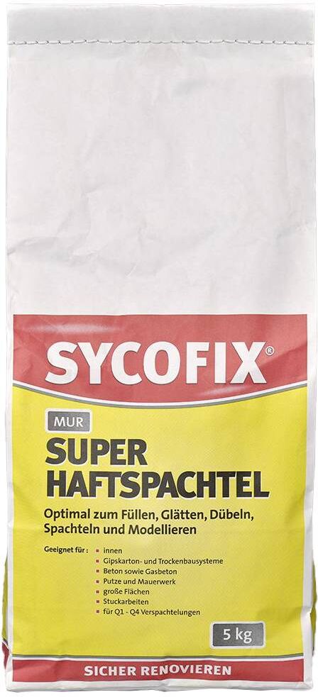 sieder SYCOFIX System MUR Super Haftspachtel, 5 kg
