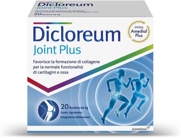 Dicloreum Joint Plus Formazione di Collagene per Cartilagini e Ossa 20 Bustine